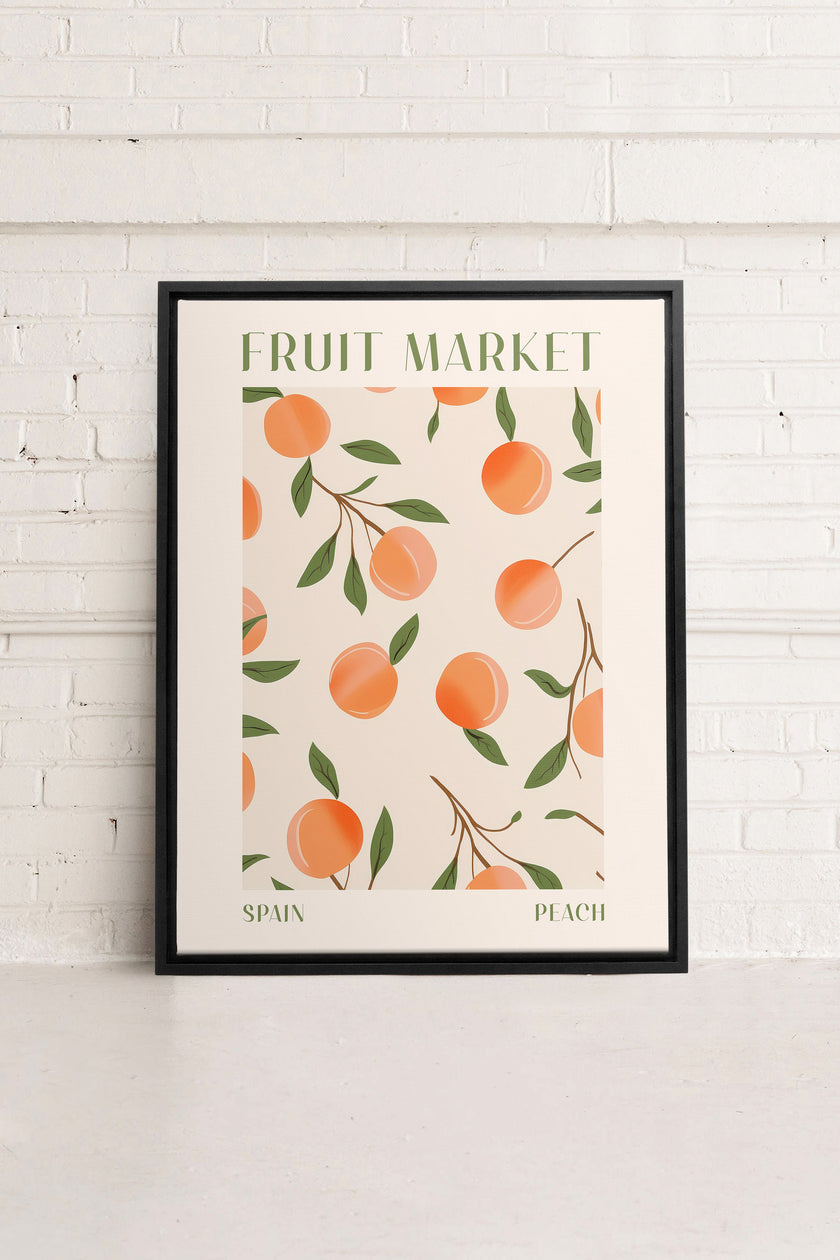 PEACH, Oeuvre sur toile étirée