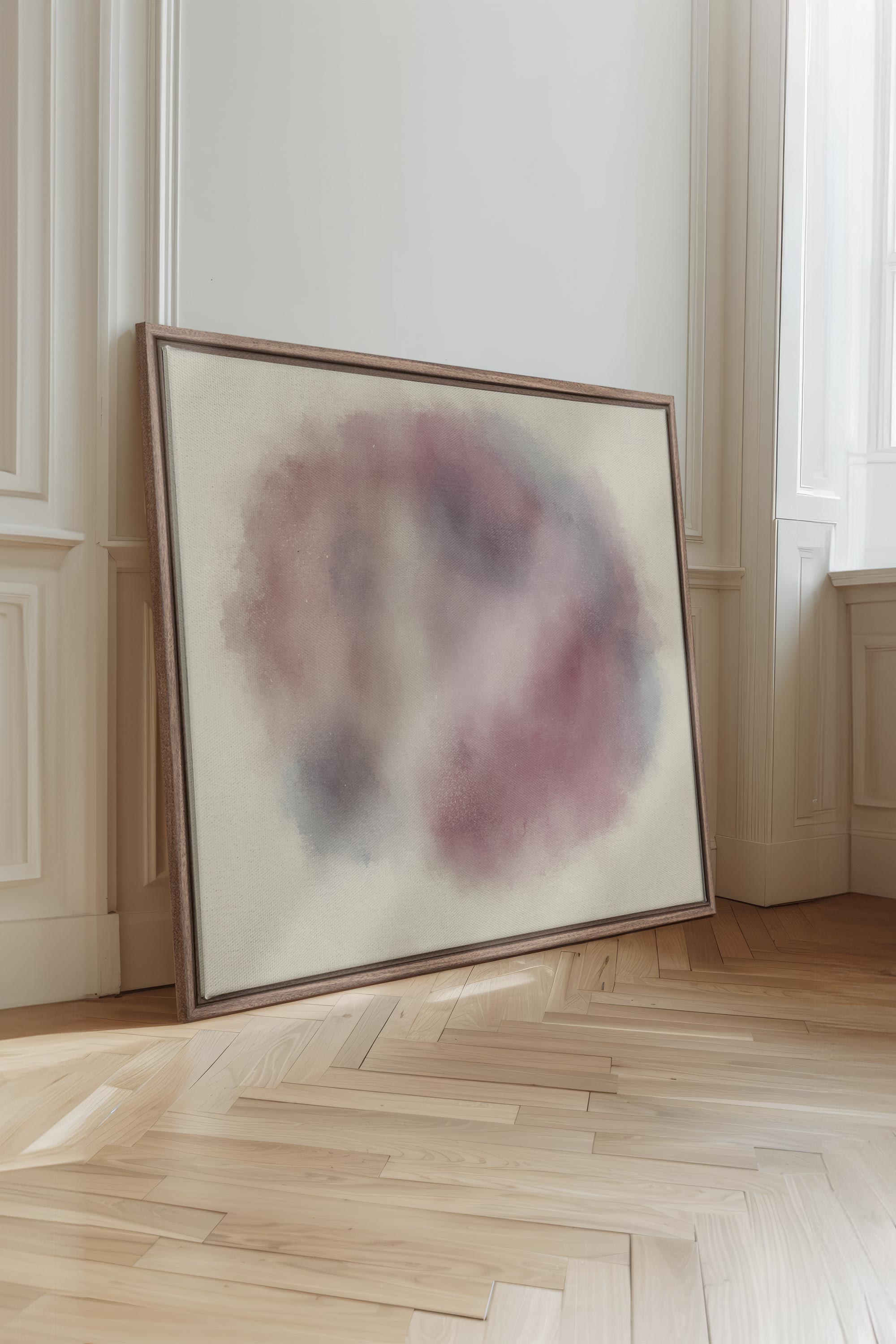 PASTEL CLOUD, Oeuvre sur toile étirée