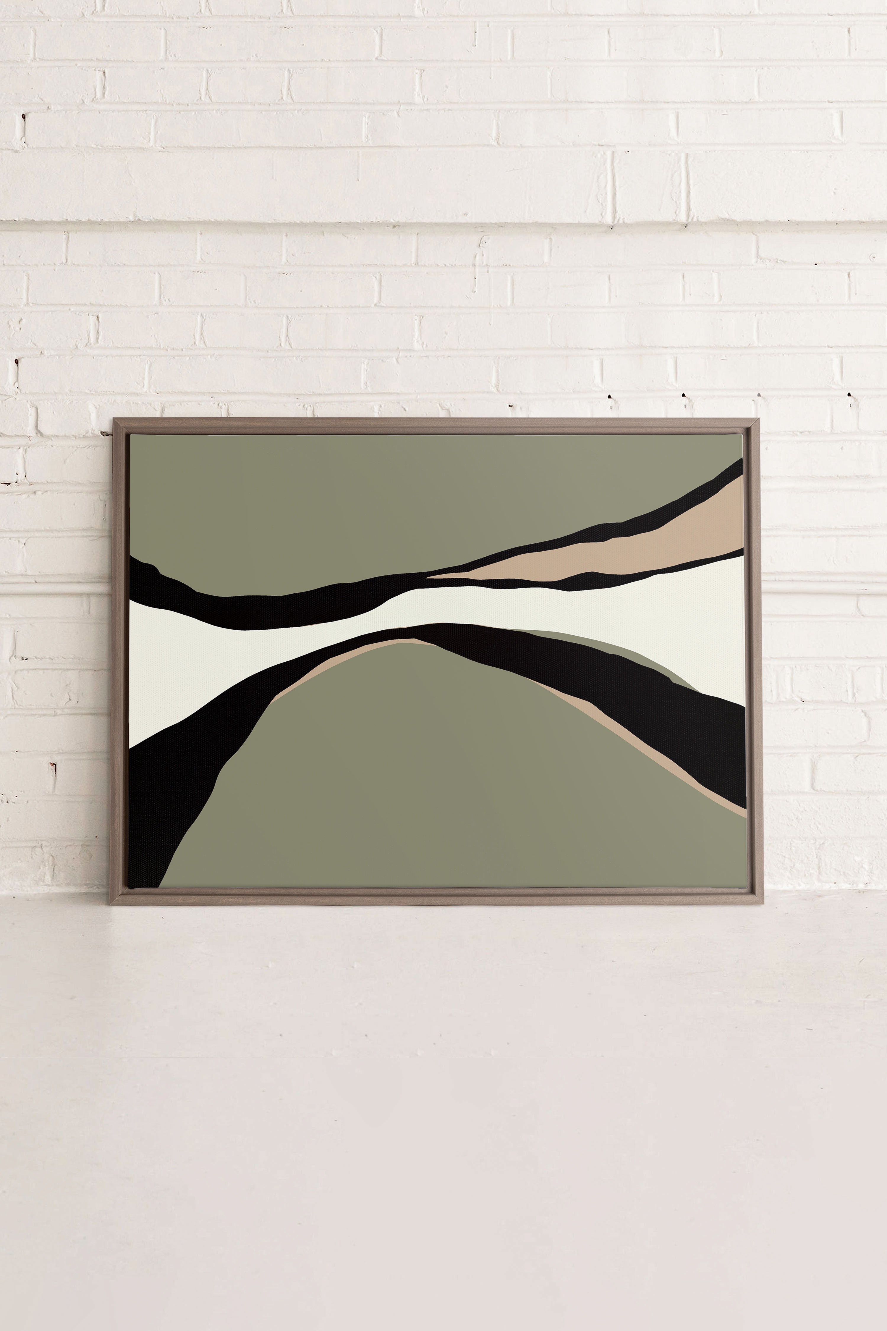 CAMO MODERNE, Oeuvre sur toile étirée