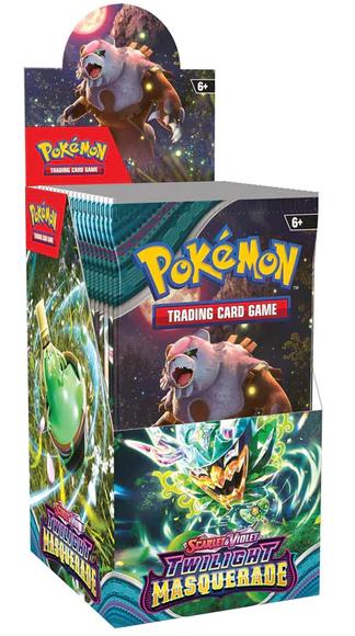 Pokémon TCG  - Scarlet & Violet - Twilight Masquerade- Half Booster Box