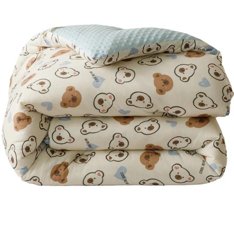 Beanie Velvet Quilt Soybean Fiber Duvet Insert Autumn And Winter