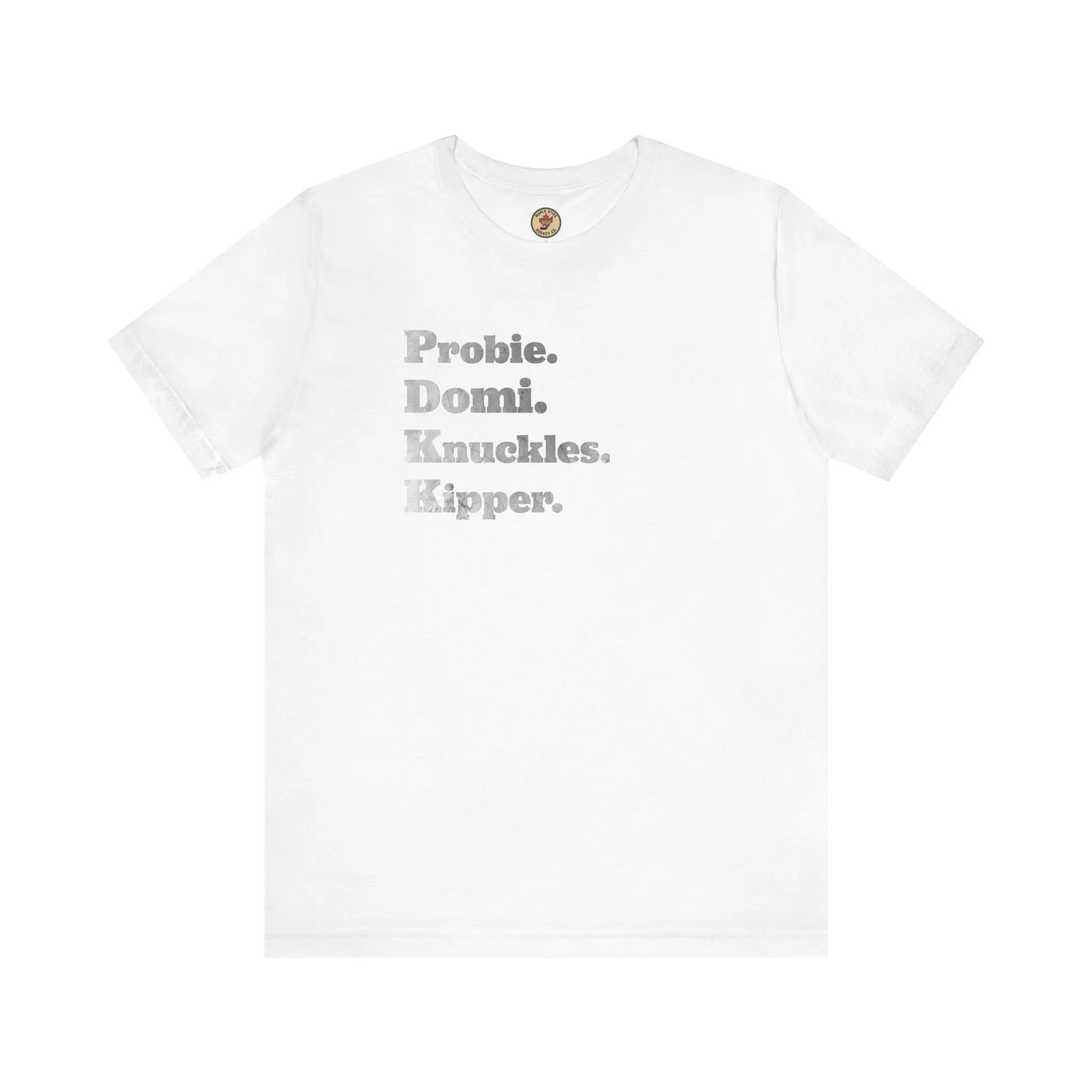 Probie Domi Knuckles Kipper T-Shirt - NHL Hockey Fighters - Maple Stick Hockey Co. - True Fan