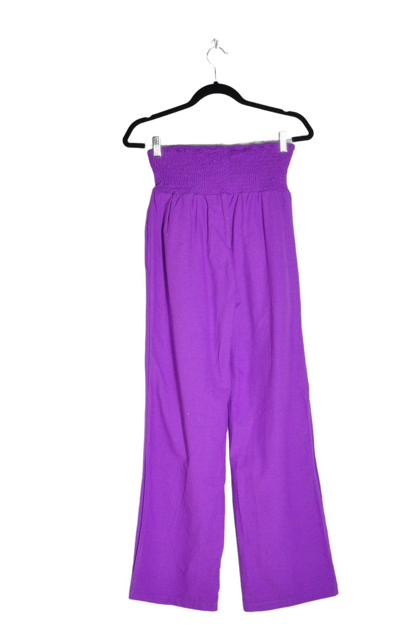 UNBRANDED Women Work Pants Regular fit in Purple - S