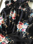 Elegant Ladies Summer Boho Vacation Resort Slit Maxi dress off shoulder Long floral Beach summer slit dress