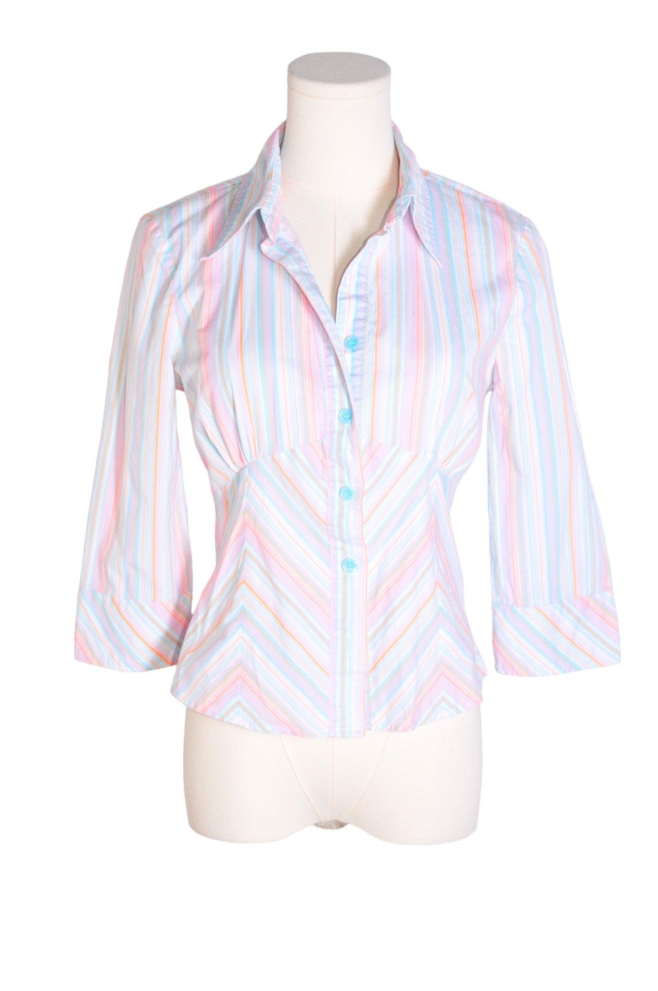 H&M Women Button Down Tops Regular fit in White - 8