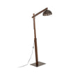 Oslo Brown Scandinavian Minimalist Floor Lamp for Living Room, Bedroom & Modern Interior Lighting