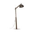 Oslo Brown Scandinavian Minimalist Floor Lamp for Living Room, Bedroom & Modern Interior Lighting