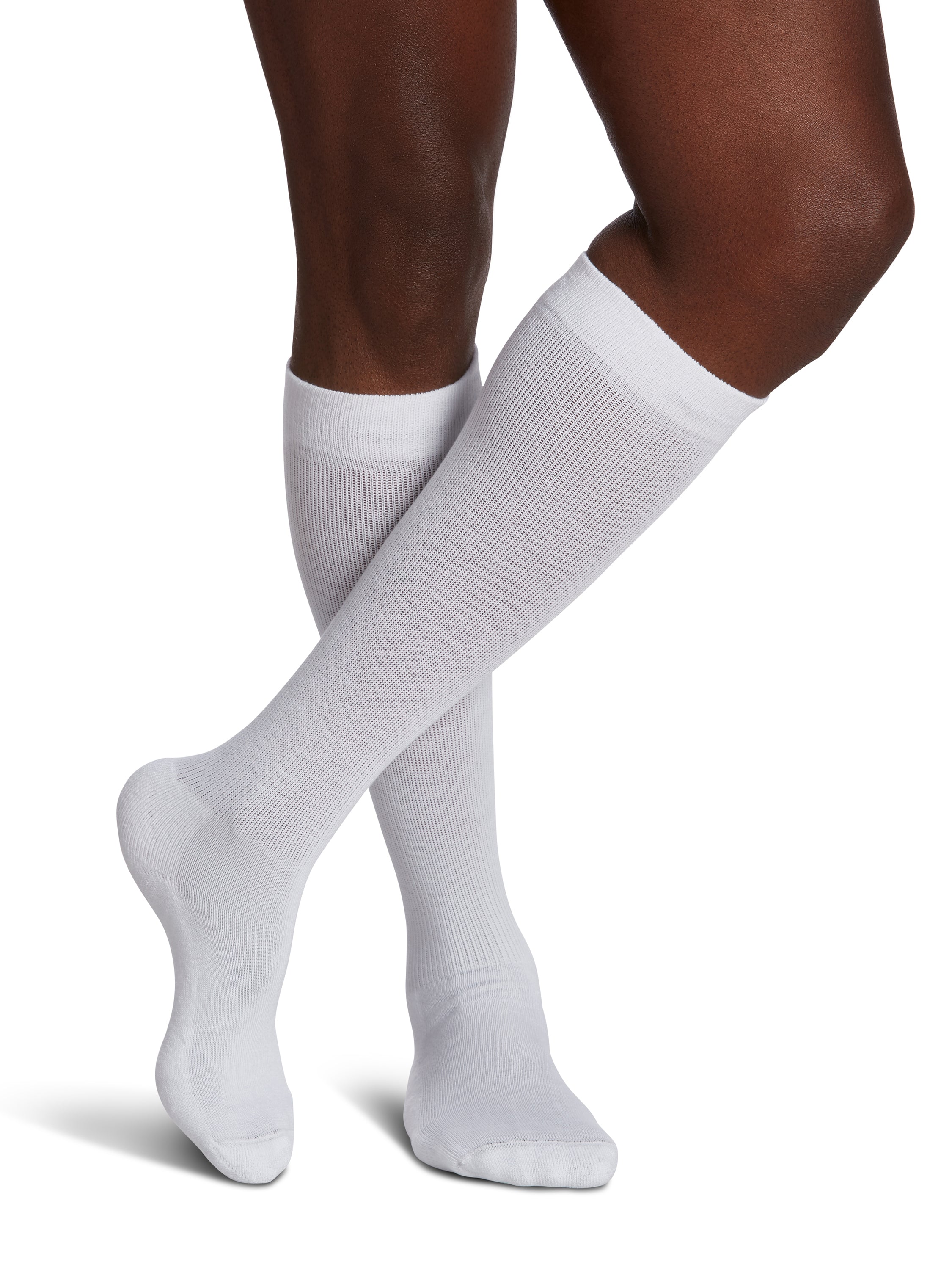 Sigvaris Men's Eversoft Diabetic Sock Calf 8-15mmHg Closed