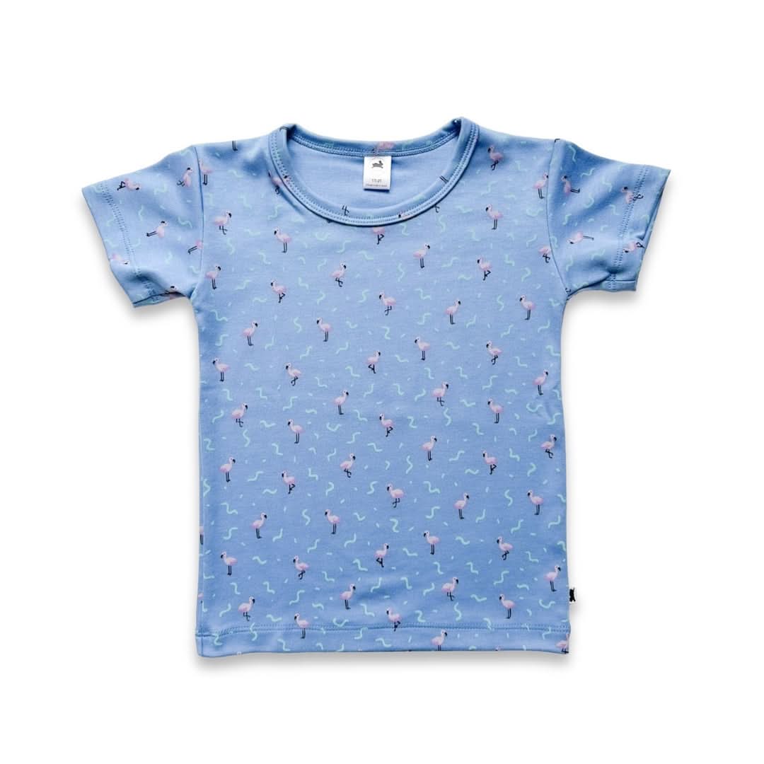 Baby/Kids' Bamboo All-Over Print T-Shirt | Saltwater Floral