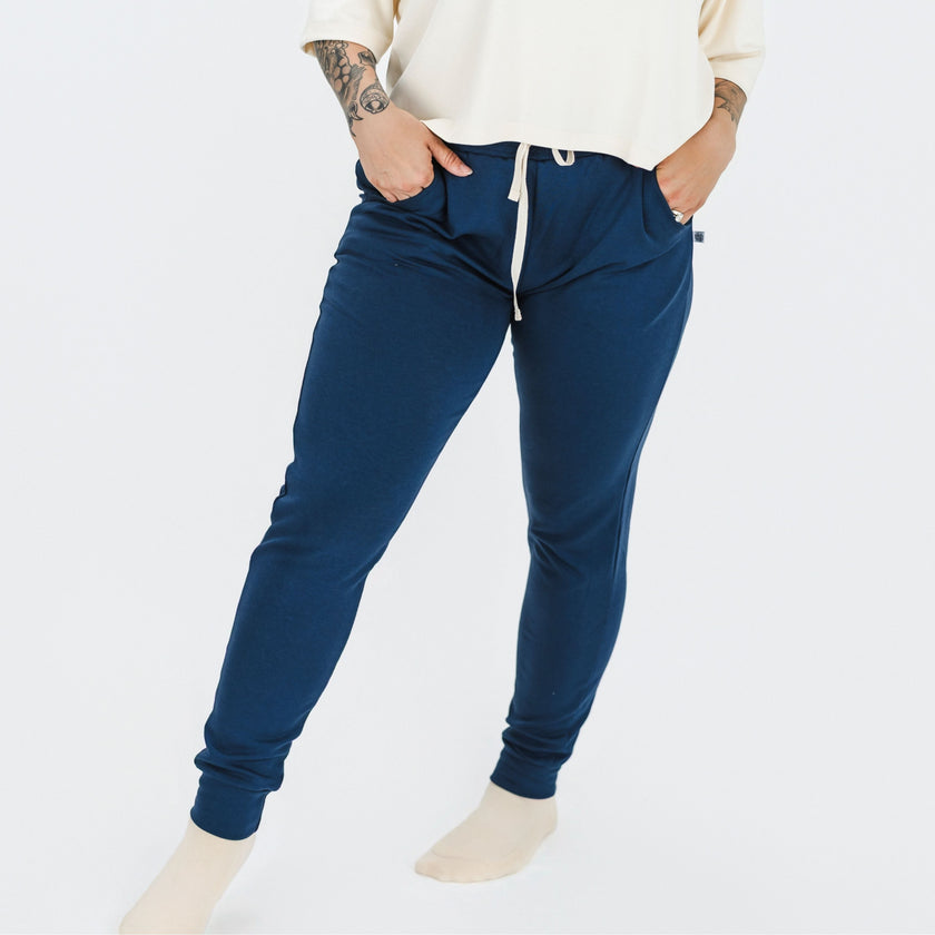 Ladies' Bamboo Lightweight Joggers | Navy
