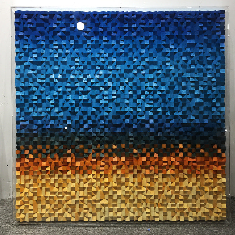 Mosaic Canvas Wall Art – 3D Decorative Hanging Painting | EX-STOCK Canada