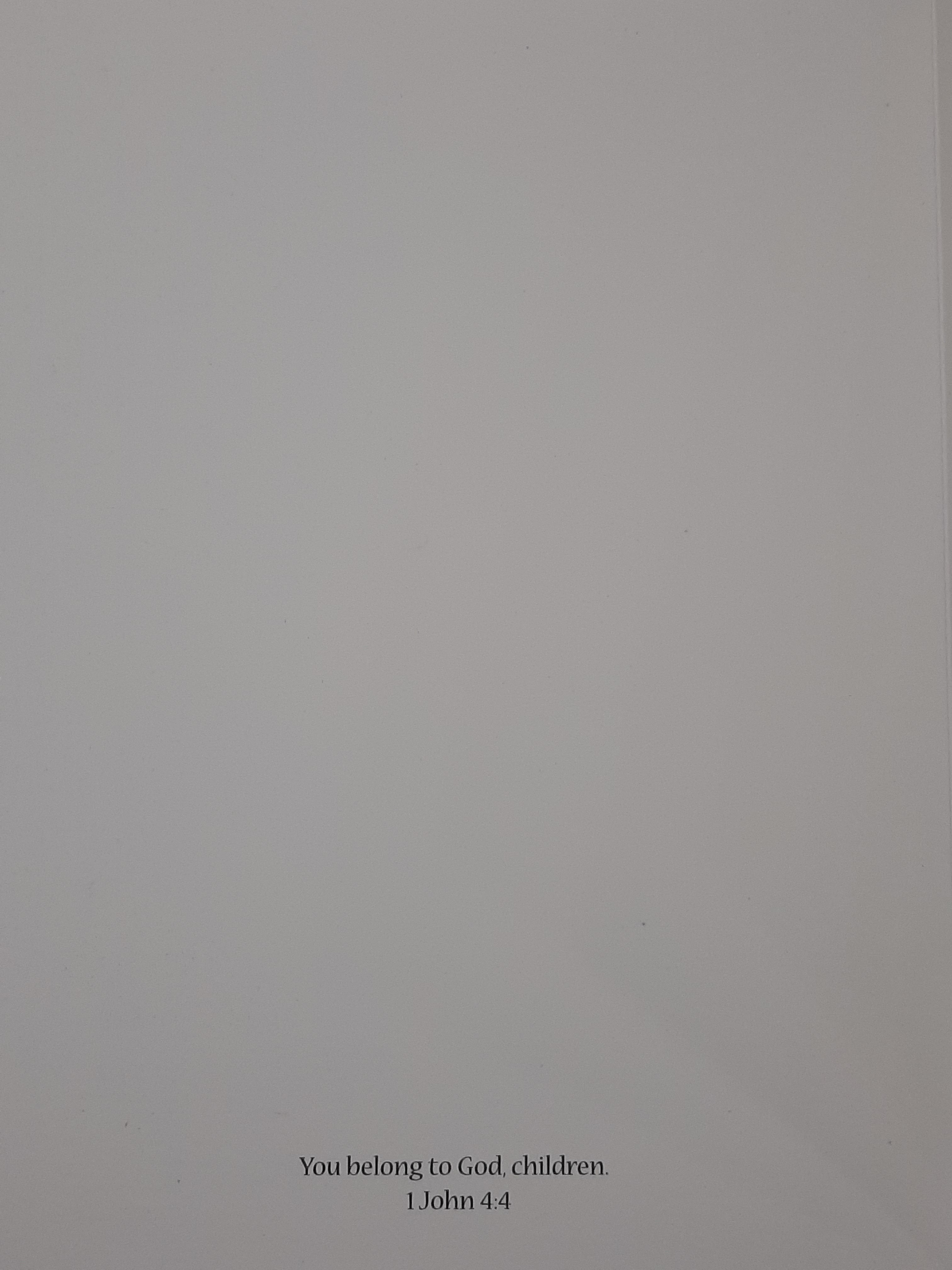 God's Blessing Baptism Card