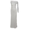 Women's Polka Dot Sheath Dress – High Waist Sleeveless Maxi Dress Canada USA
