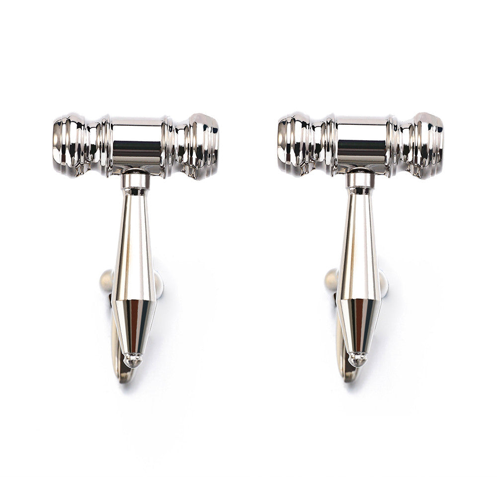 Men's Hammer Cufflinks – Stainless Steel French Cufflinks for Business & Formal Wear | Canada & USA