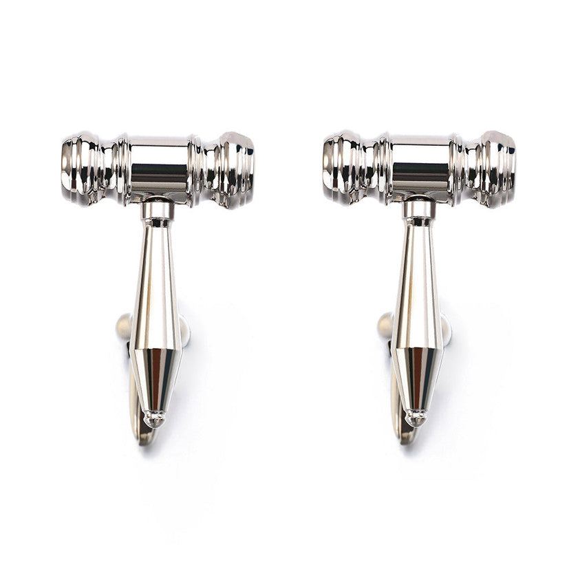 Men's Hammer Cufflinks – Stainless Steel French Cufflinks for Business & Formal Wear | Canada & USA