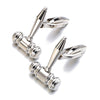 Men's Hammer Cufflinks – Stainless Steel French Cufflinks for Business & Formal Wear | Canada & USA