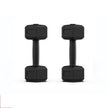 Hexagonal Rubber Dumbbell Set for Men & Women