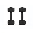 Hexagonal Rubber Dumbbell Set for Men & Women