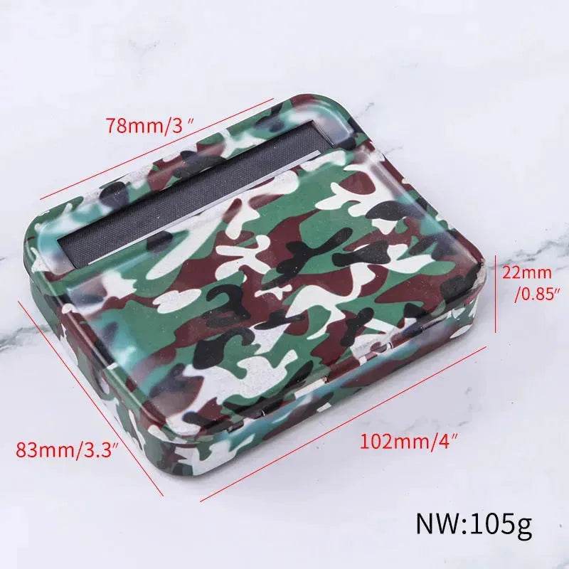 Camouflage Metal DIY Tobacco Cigarette Roller machine
