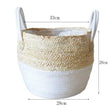 Hand Strawed Flowerpot Basket Fibre Plant Pot