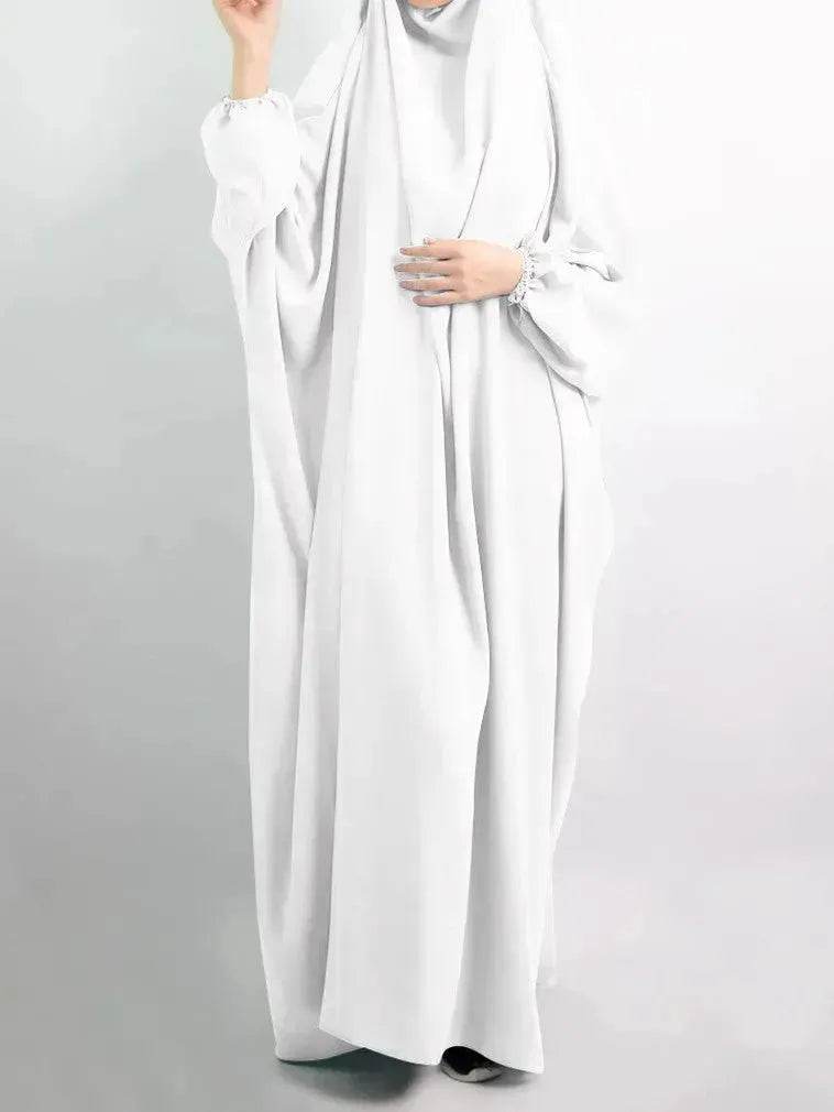 Abaya for Umrah Jalabiya for Women Plain Kaftan Abaya  Arabwear for Women