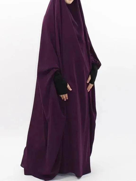 Abaya for Umrah Jalabiya for Women Plain Kaftan Abaya  Arabwear for Women