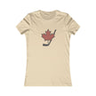Maple Leaf Hockey Stick Women's T-Shirt - Canadian Hockey Pride - Maple Stick Hockey Co. - Ladies Fit