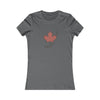 Maple Leaf Hockey Stick Women's T-Shirt - Canadian Hockey Pride - Maple Stick Hockey Co. - Ladies Fit