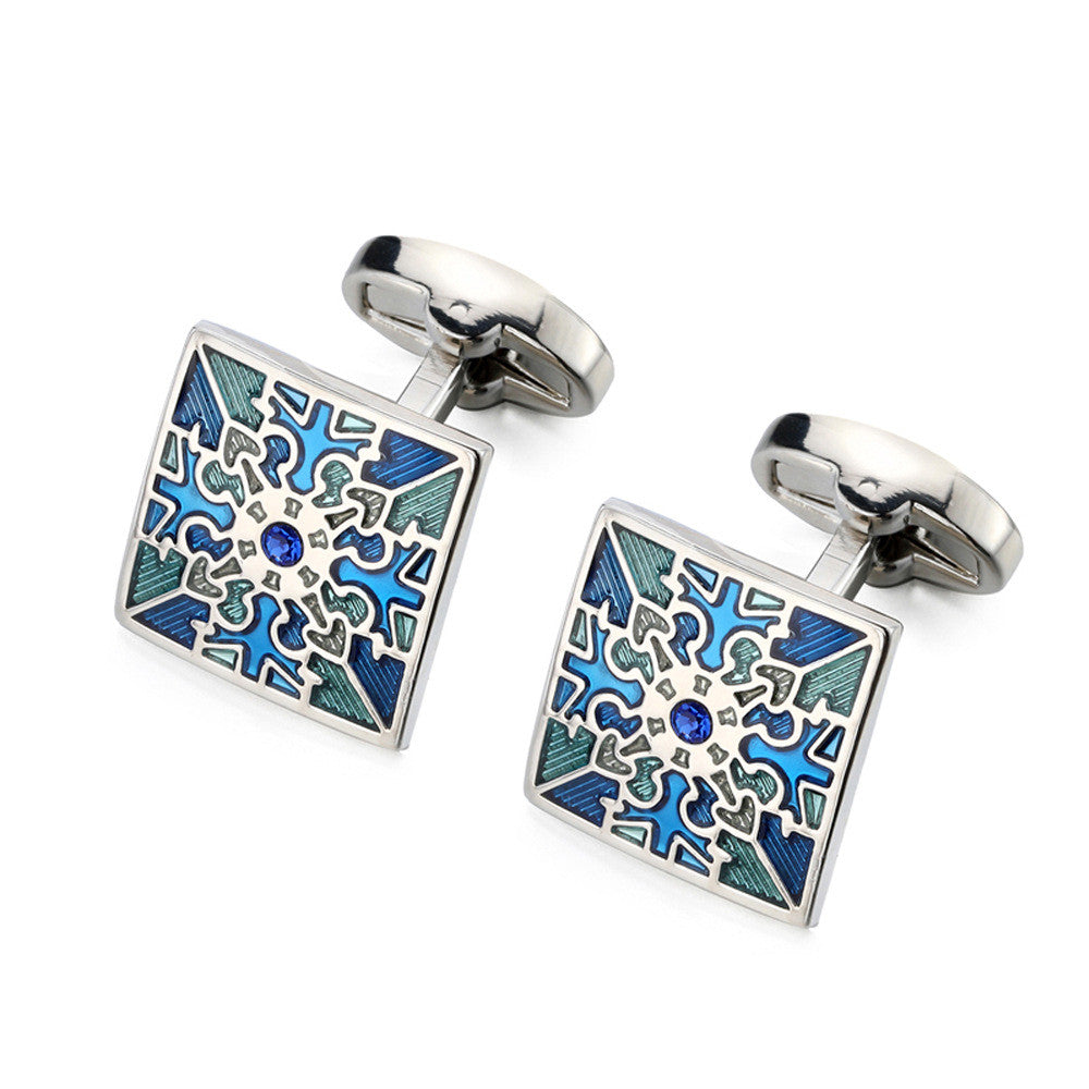 Men's Silver French Cufflinks – Copper Metal Business & Wedding Suit Cufflinks | Canada & USA