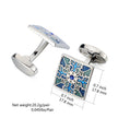 Men's Silver French Cufflinks – Copper Metal Business & Wedding Suit Cufflinks | Canada & USA