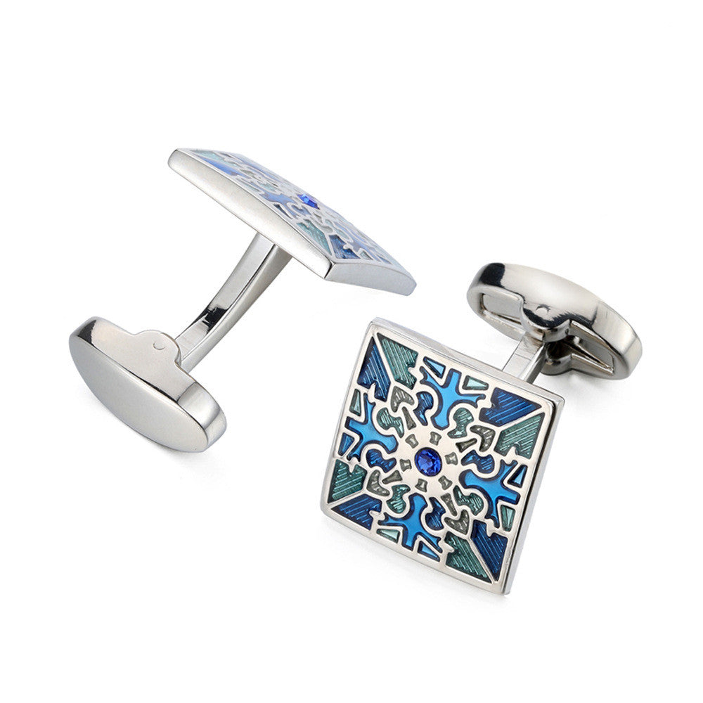 Men's Silver French Cufflinks – Copper Metal Business & Wedding Suit Cufflinks | Canada & USA