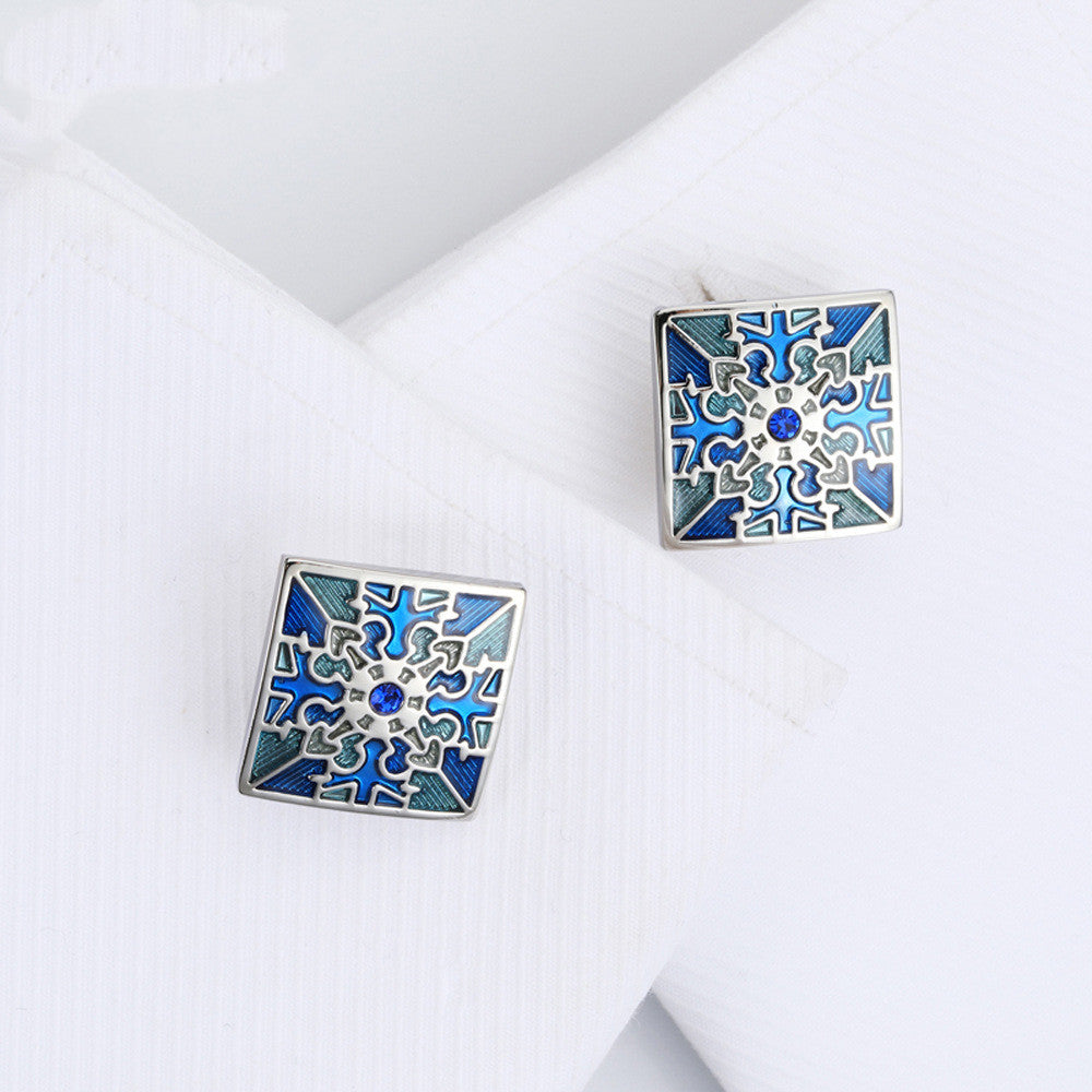 Men's Silver French Cufflinks – Copper Metal Business & Wedding Suit Cufflinks | Canada & USA
