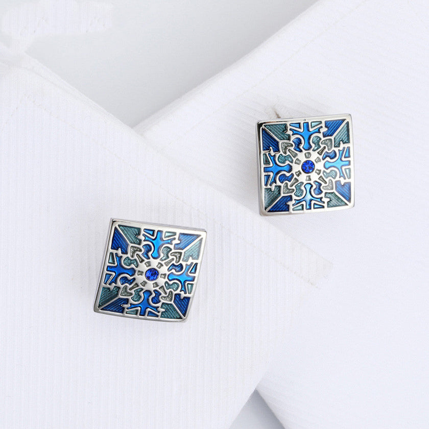 Men's Silver French Cufflinks – Copper Metal Business & Wedding Suit Cufflinks | Canada & USA
