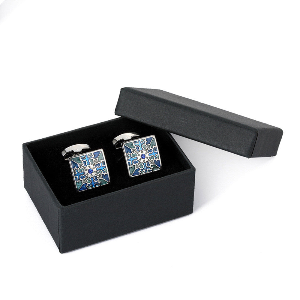 Men's Silver French Cufflinks – Copper Metal Business & Wedding Suit Cufflinks | Canada & USA