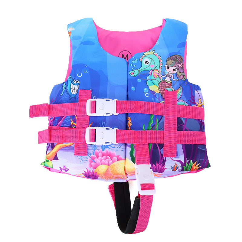 Kids Swim Life Vest – Cartoon Float Jacket for Boys & Girls (Seahorse, Unicorn, Mermaid & More)