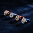 Men's Mechanical Movement Cufflinks – Brass & Electroplated French Shirt Cufflinks | Canada & USA