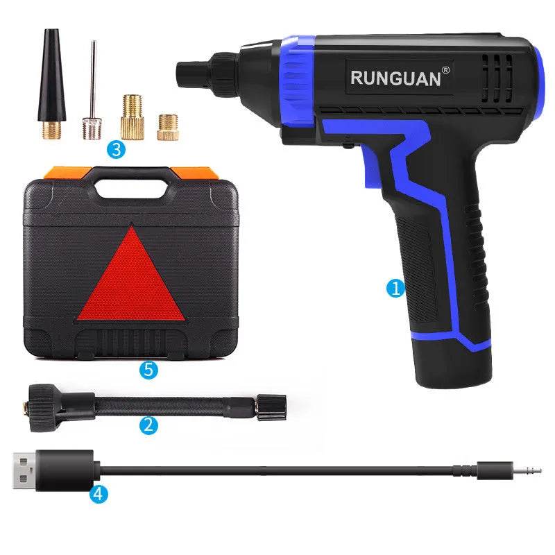 Wireless Charging Portable Multi-function Vehicle Household Electric Car Tire Handheld Air Pump