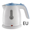 Compact Electric Travel Kettle, 1–2L, 1500W, Auto Shut-Off, 360° Base, White