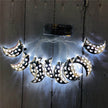 New Muslim Ramadan Iron LED Letters Eid Mubarak string Light