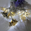 New Muslim Ramadan Iron LED Letters Eid Mubarak string Light