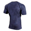 Men’s Gym Compression Shirt – Short Sleeve Workout Training & MMA BJJ Rash Guard