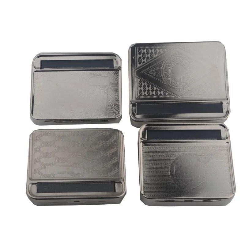 Stainless Steel Semi-automatic Cigarette Maker Cigarette Case