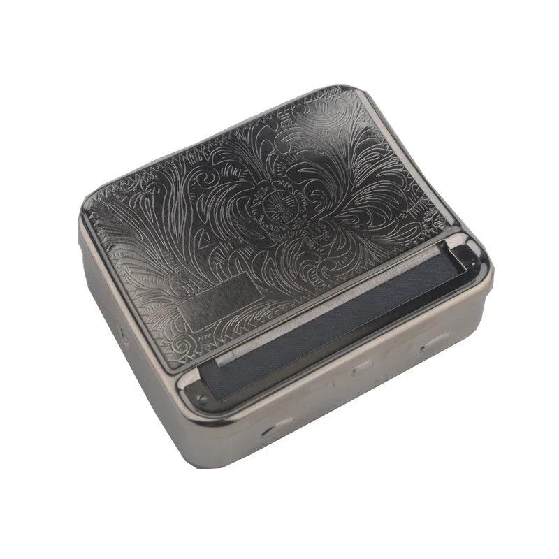 Stainless Steel Semi-automatic Cigarette Maker Cigarette Case