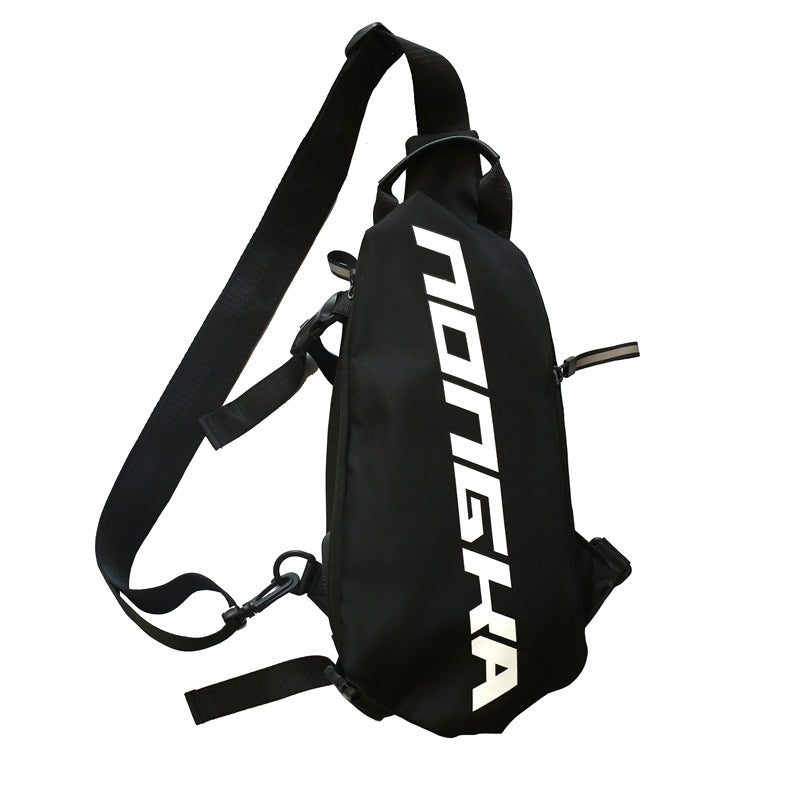 Canvas Crossbody Chest Bag – Streetwear Sling Bag for Men & Women