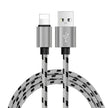 Nylon Braided Lattice Resistant Mobile Phone Data Cable Charging Cable