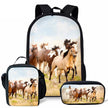 3 in 1 Matching Preschool Backpack Lunchbox Set Stationary Bag