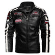 Men's Motorcycle Leather Street Motorcycle Racing Suit