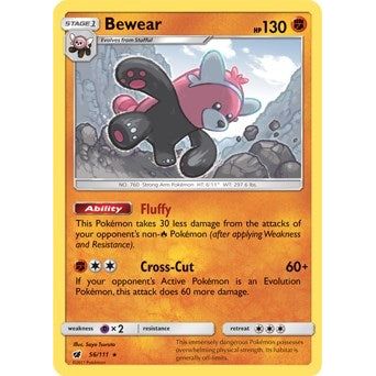 Bewear - 56/111 (Prerelease Kit Exclusive) (056/111) (PR)