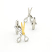 Unisex Golden Scissors Cufflinks – Copper Novelty Personality Cufflinks for Men & Women | Canada & USA