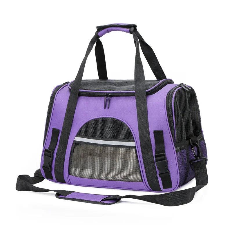 Crossbody Pet Carrier Bag – Soft-Sided Shoulder Bag for Cats & Small Dogs (5 Colours)
